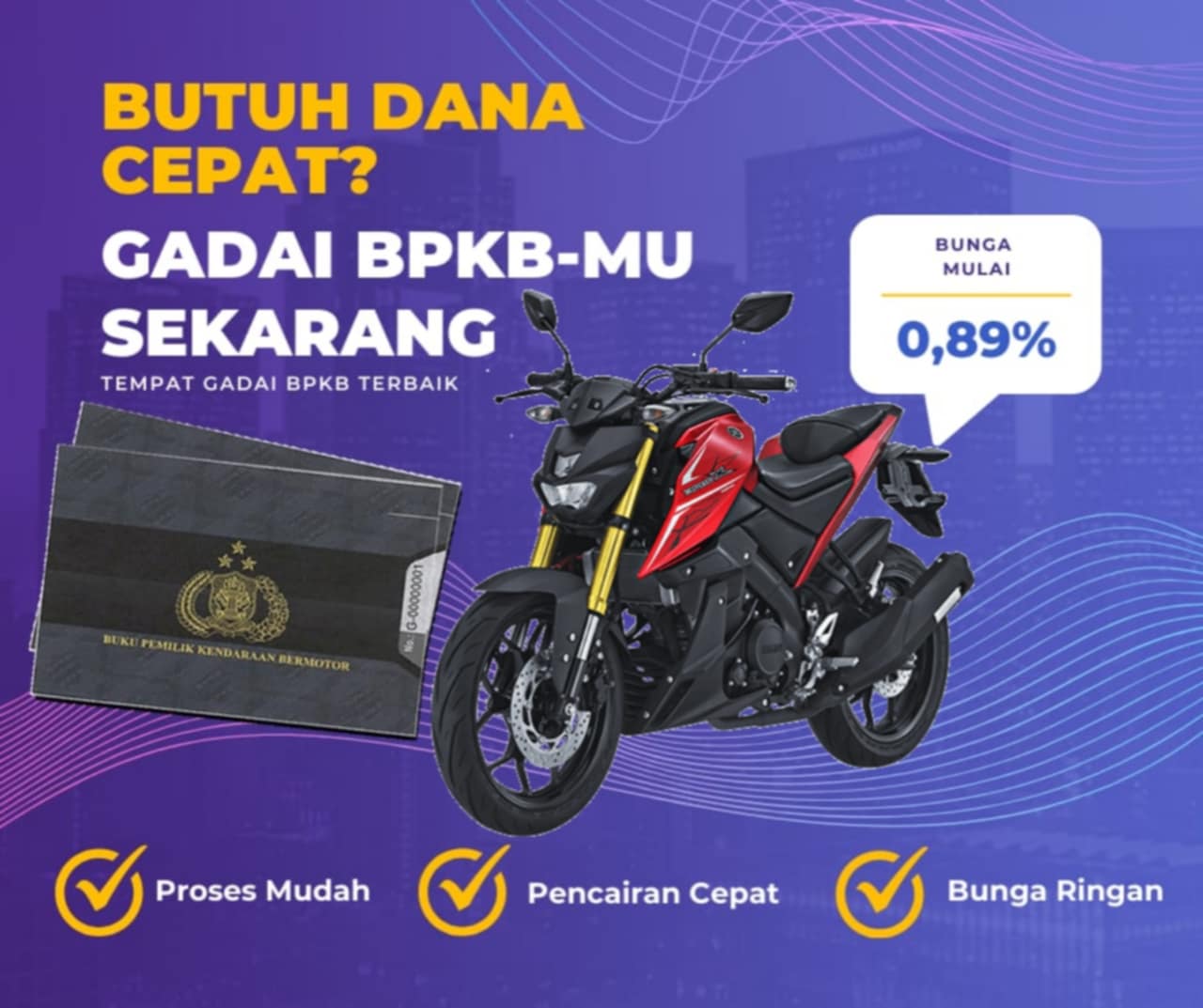 Pinjaman Dana Jaminan Bpkb Motor Yamaha Xabre 150 Dapat Pinjaman Berapa? Seperti Ini Simulasinya