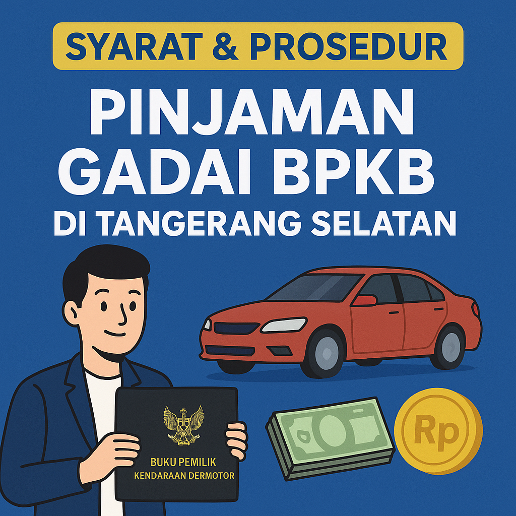 Pinjaman Dana Jaminan BPKB Tangerang Selatan Limit Besar & Bunga Ringan