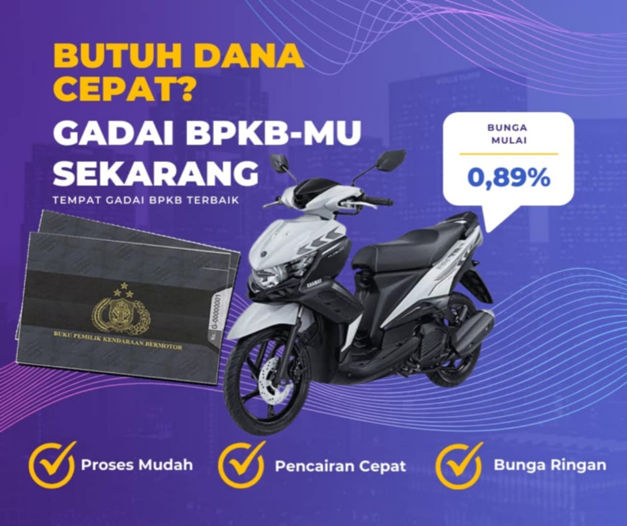 Pinjaman Dana Jaminan Bpkb Motor Yamaha Xeon 125 Dapat Pinjaman Berapa? Seperti Ini Simulasinya
