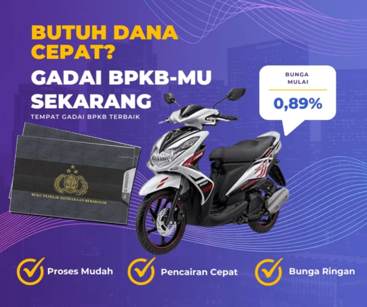 Pinjaman Dana Jaminan Bpkb Motor Yamaha Xeon RC 125 Dapat Pinjaman Berapa? Seperti Ini Simulasinya