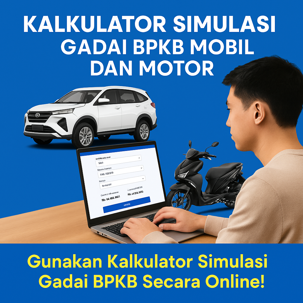 Cek Estimasi Dana dari Pinjaman Dana Jaminan BPKB Mobil & Motor Online