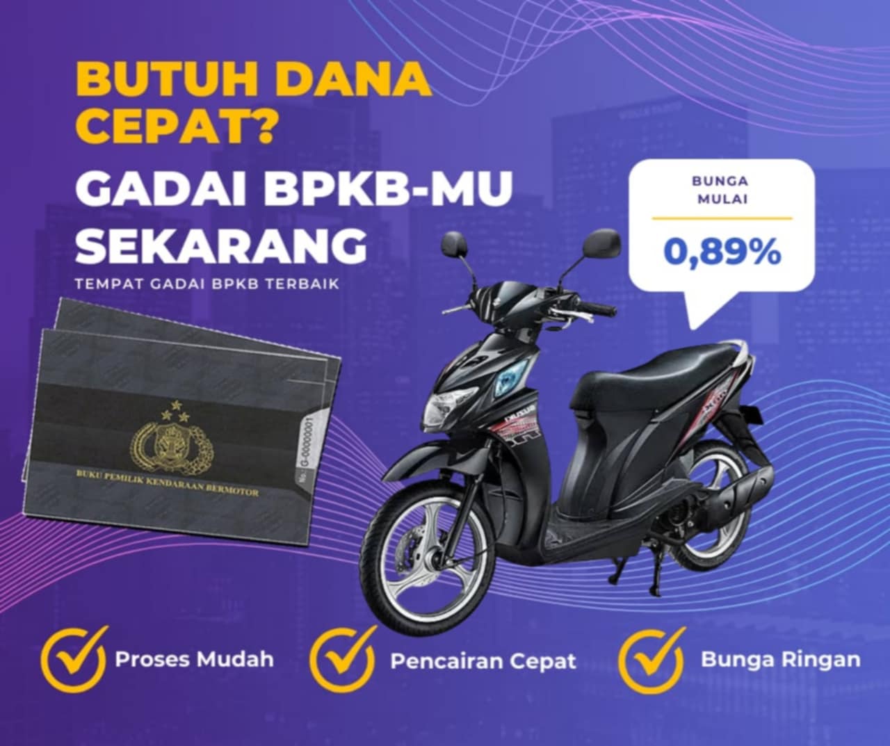 Pinjaman Dana Jaminan Bpkb Motor Suzuki Nex 110 Dapat Pinjaman Berapa? Seperti Ini Simulasinya