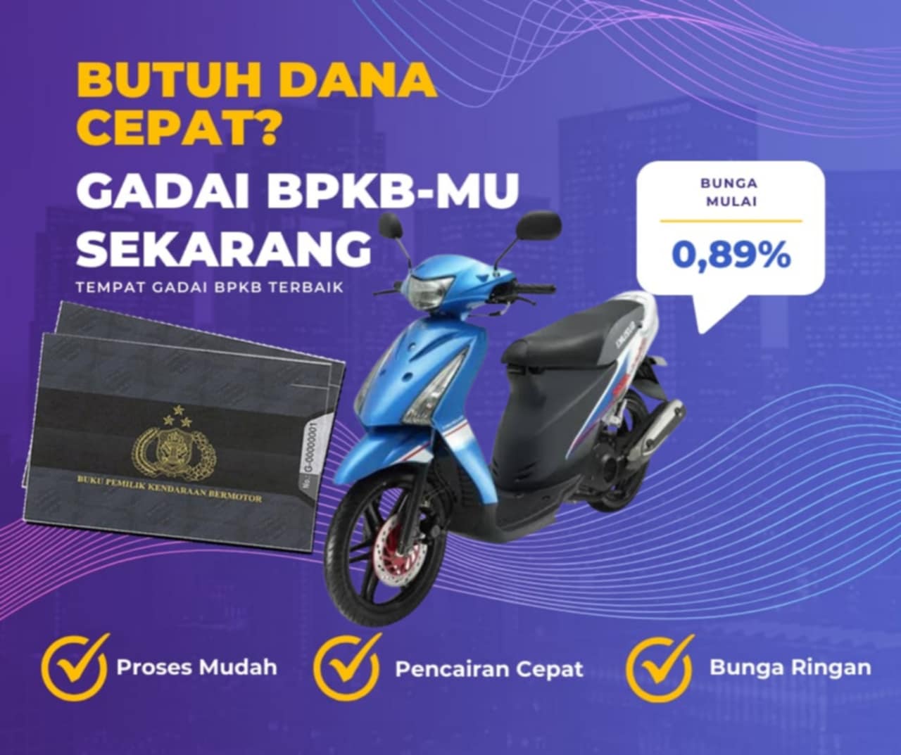 Pinjaman Dana Jaminan Bpkb Motor Suzuki Spin S Dapat Pinjaman Berapa? Seperti Ini Simulasinya