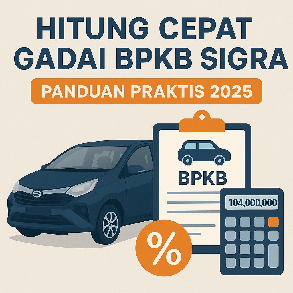 Simulasi & Hitung Cepat Pencairan Pinjaman Dana Jaminan BPKB Mobil Sigra