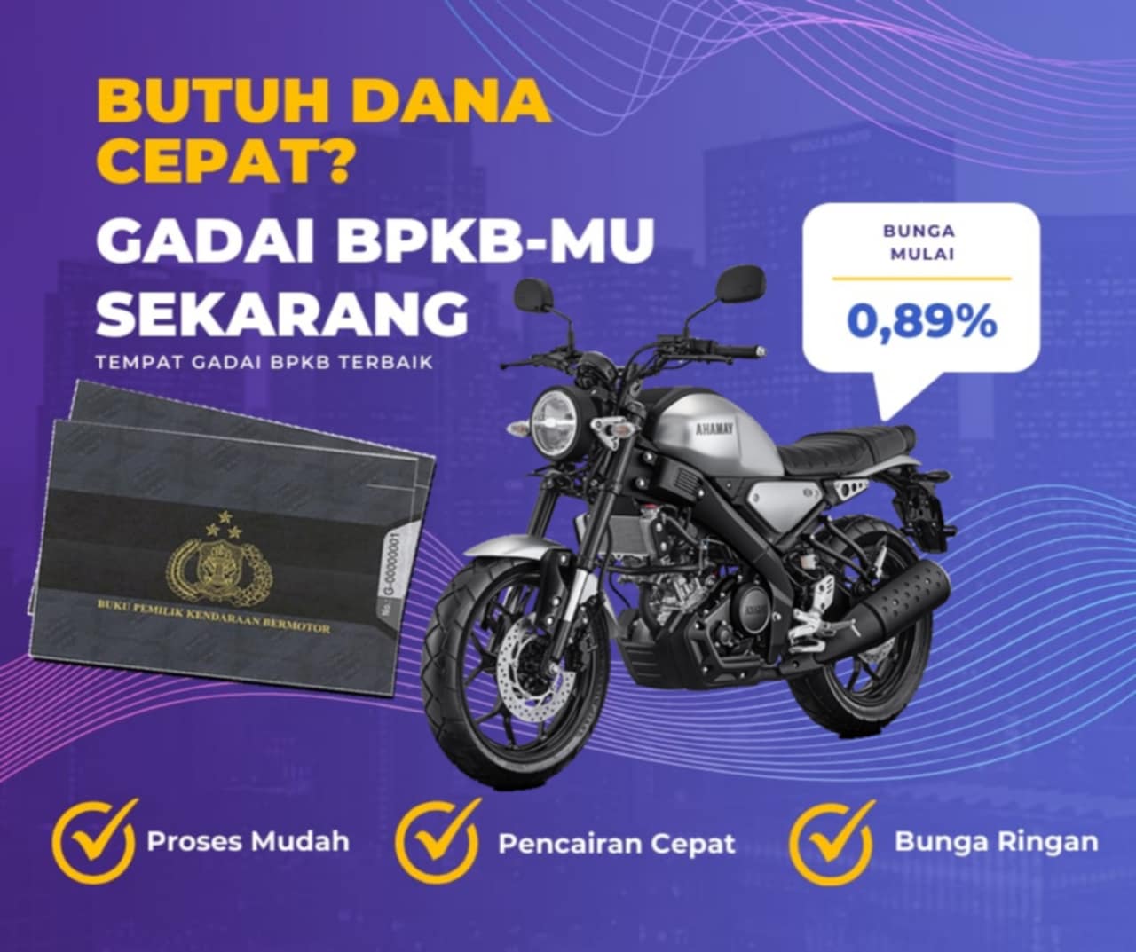 Pinjaman Dana Jaminan Bpkb Motor Yamaha XSR 155 Dapat Pinjaman Berapa? Seperti Ini Simulasinya