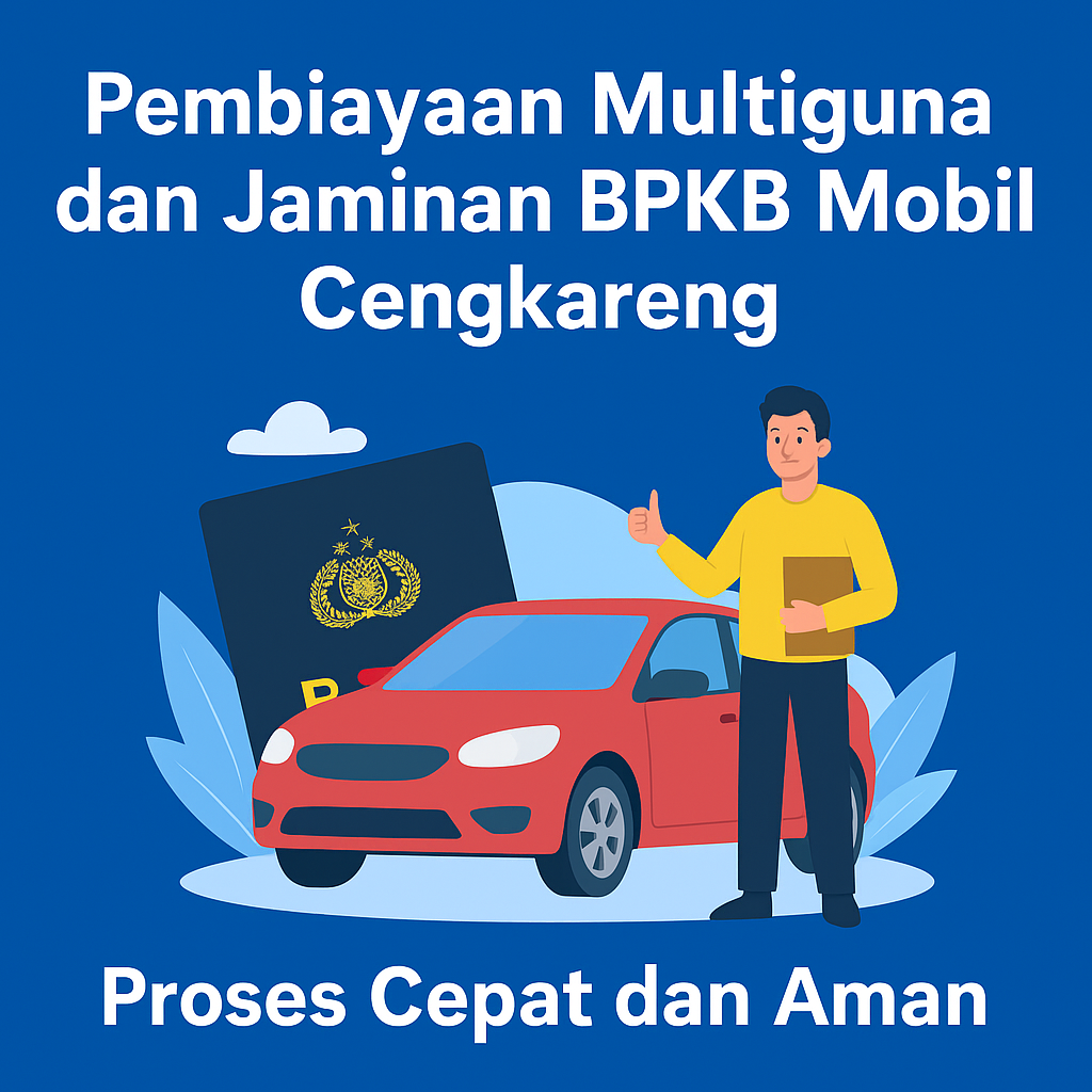 Pembiayaan Multiguna Jaminan BPKB Mobil di Cengkareng: Solusi Dana Cepat dan Aman