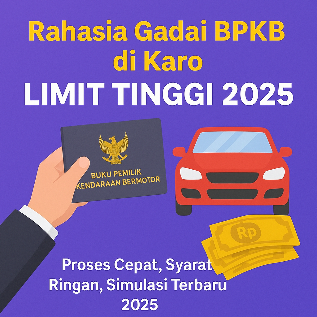 Prosedur Pengajuan Pinjaman Dana Jaminan BPKB di Karo Terlengkap