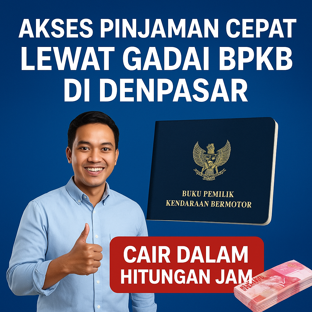 Pinjaman Dana Jaminan BPKB Tercepat di Denpasar Layanan Resmi & Aman