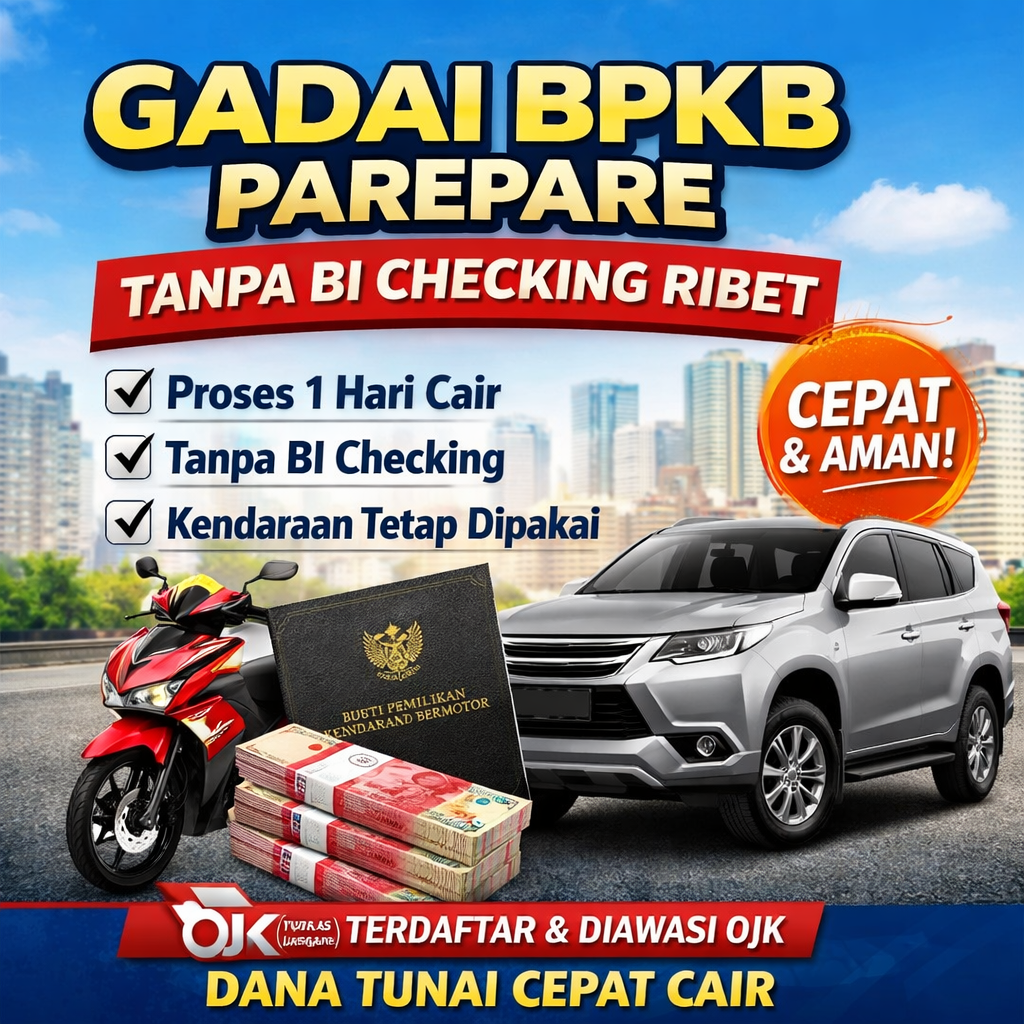Daftar Syarat Pinjaman Dana Jaminan BPKB Parepare yang Perlu Disiapkan