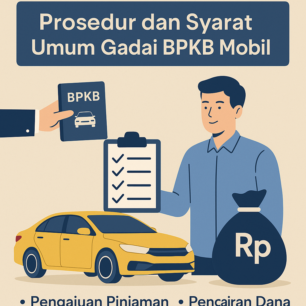 Prosedur Mudah dan Syarat Pinjaman Dana Jaminan BPKB Mobil Terbaru