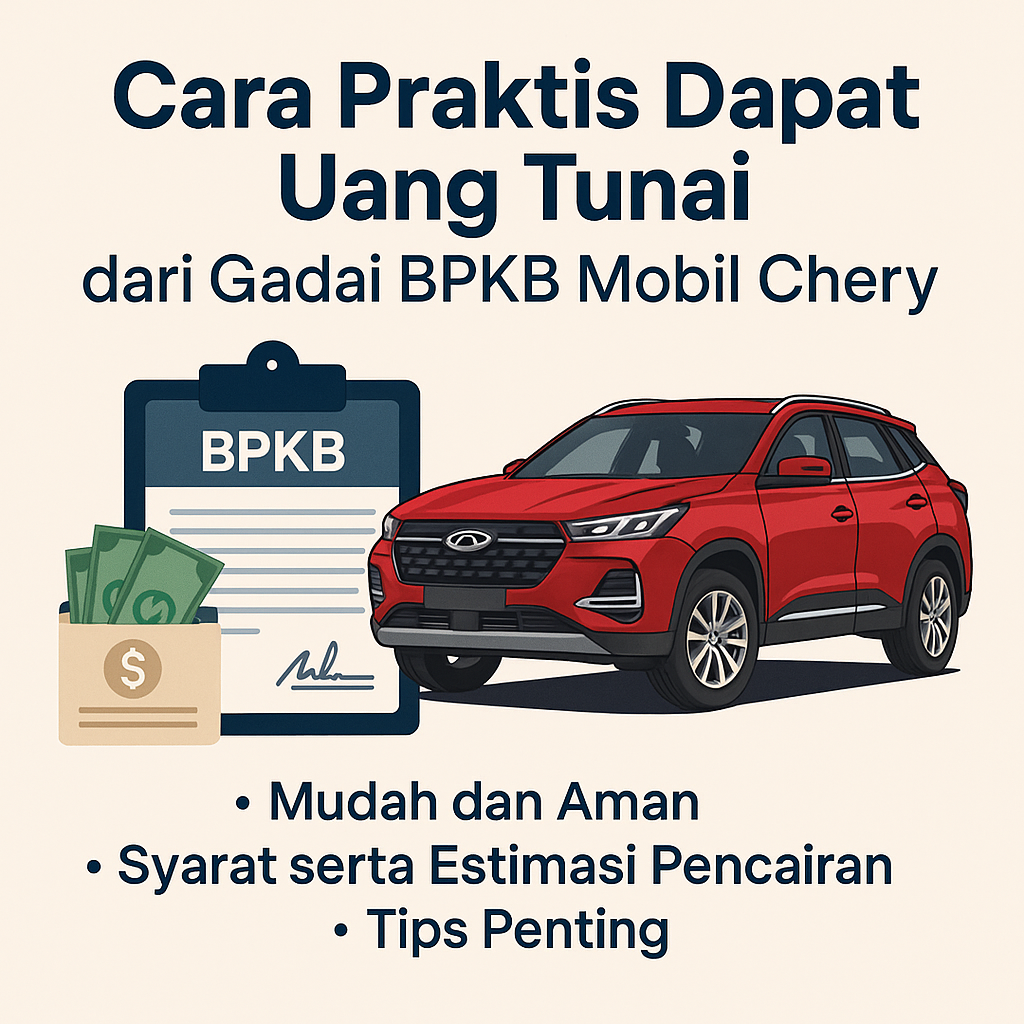 Syarat Pinjaman Dana Jaminan BPKB Mobil Chery dan Tips Agar Disetujui