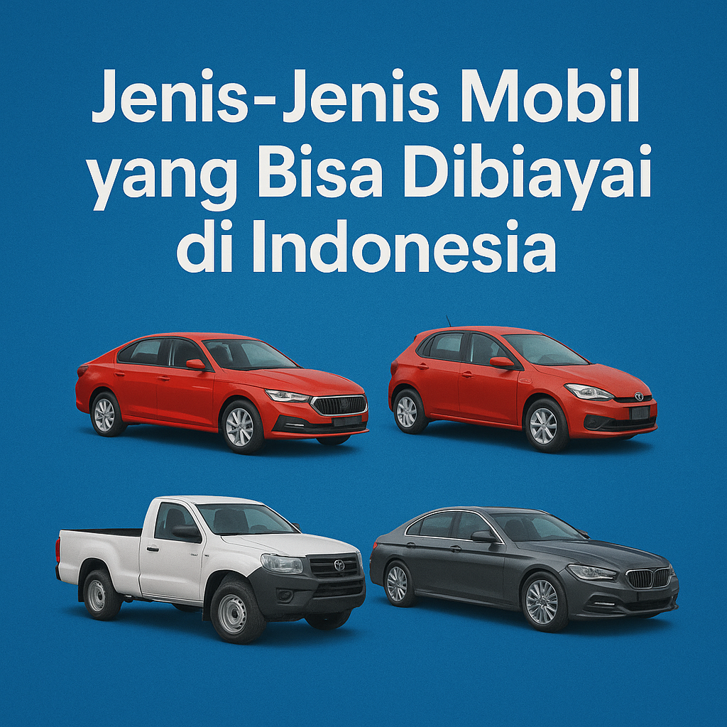 Daftar Jenis Mobil yang Bisa Mengajukan Pembiayaan di Indonesia