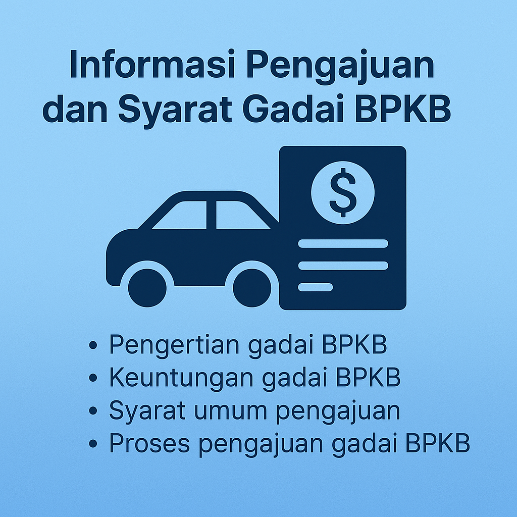 Syarat & Langkah Pengajuan Pinjaman Dana Jaminan BPKB yang Perlu Anda Ketahui