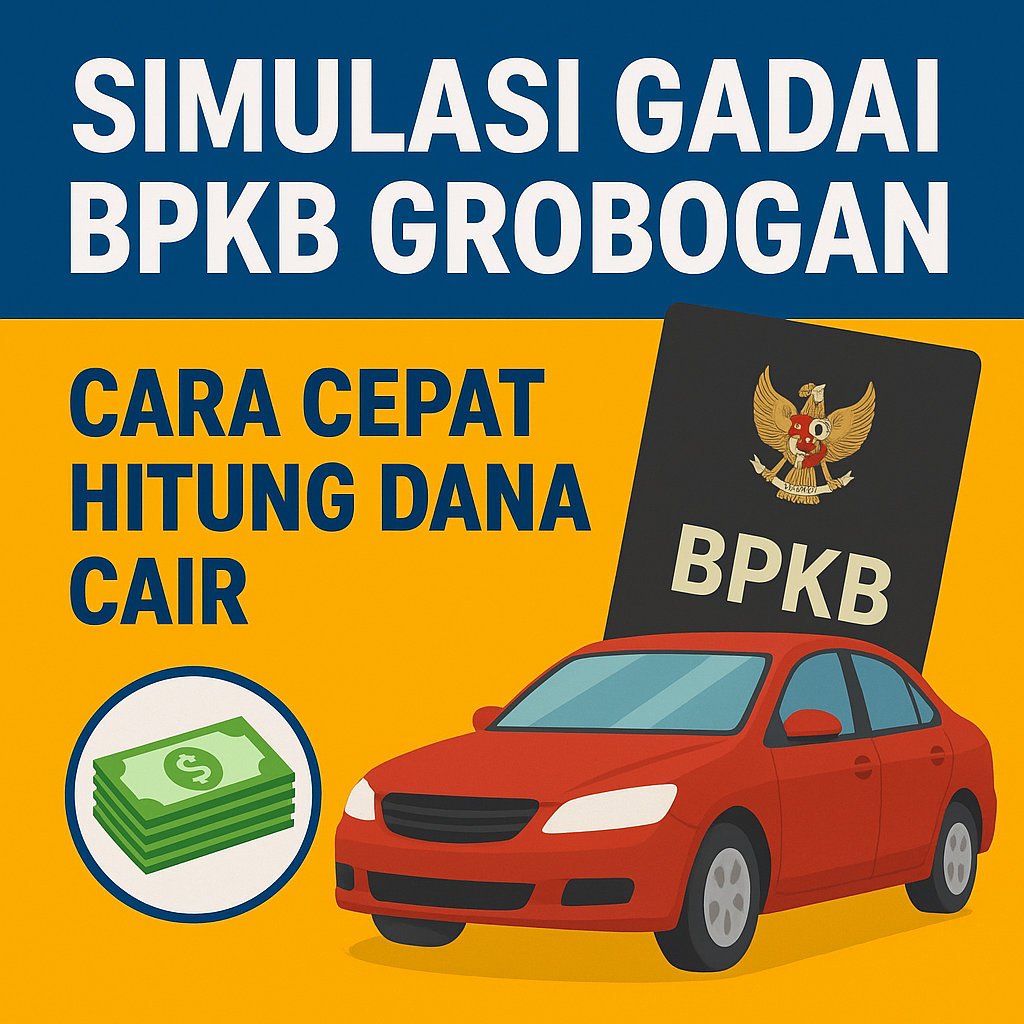 Cara Mudah Cek Simulasi Pinjaman Dana Jaminan BPKB Cepat di Grobogan
