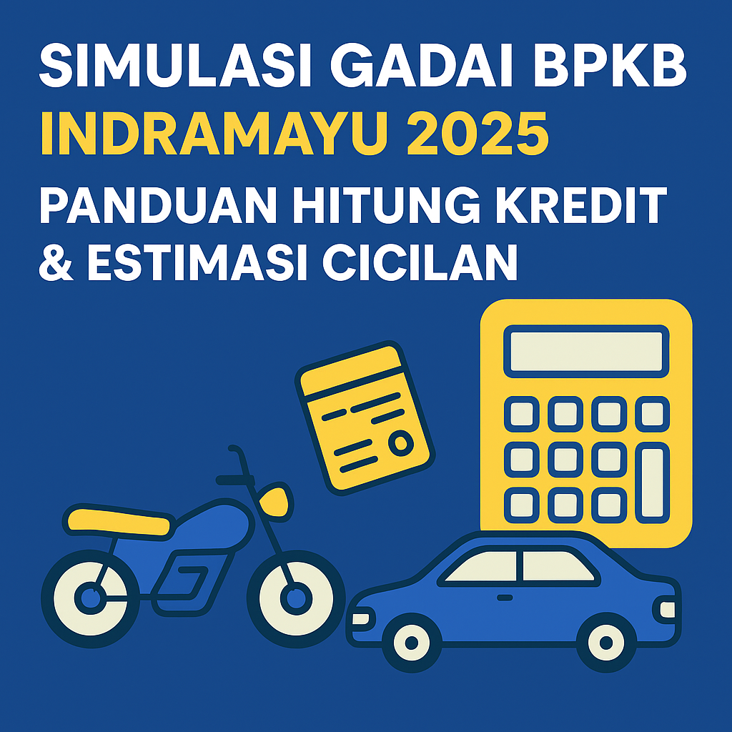 Pinjaman Dana Jaminan BPKB Indramayu Cepat & Mudah: Ini Cara Cek Simulasinya