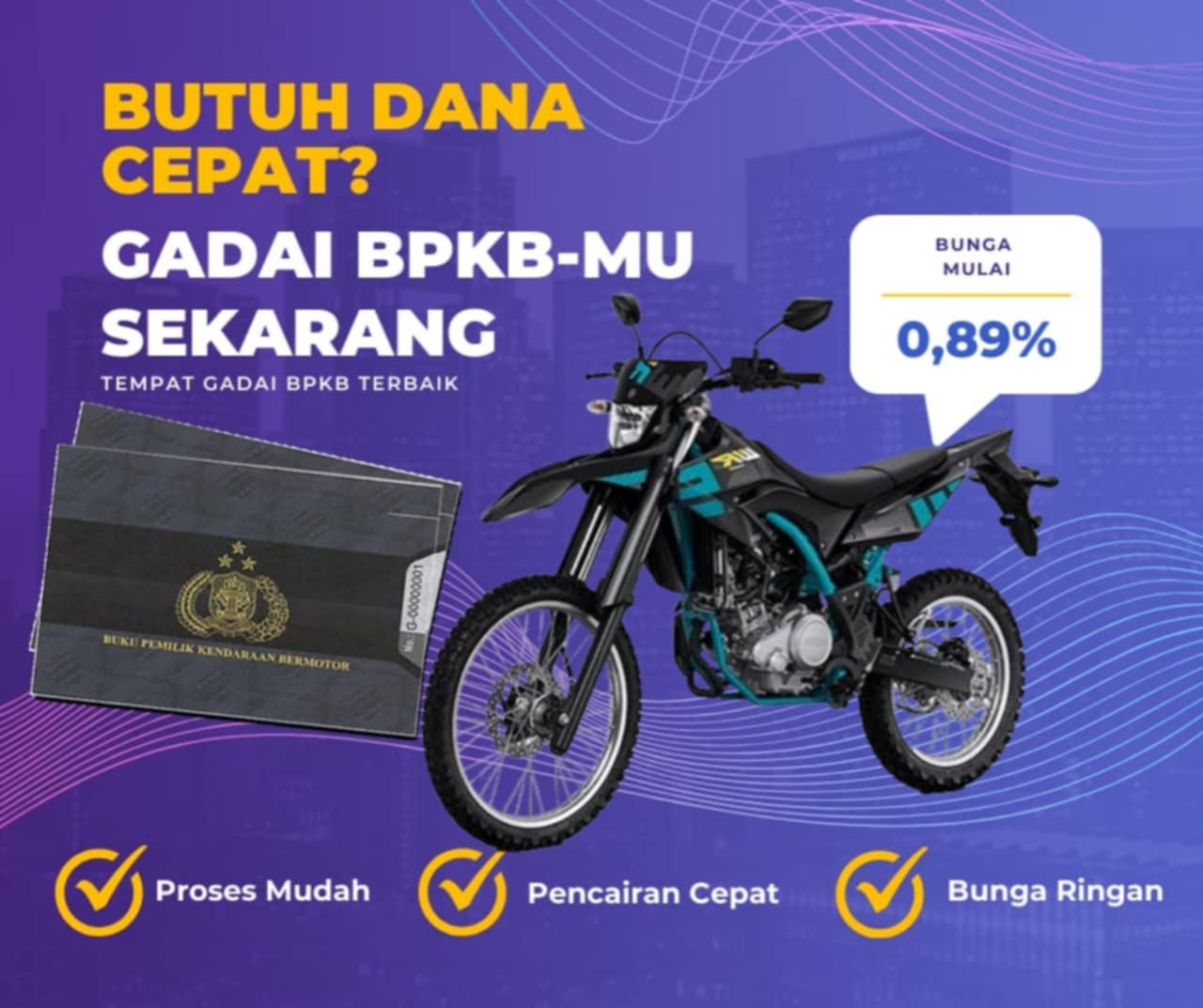 Pinjaman Dana Jaminan Bpkb Motor Yamaha WR 155R Dapat Pinjaman Berapa? Seperti Ini Simulasinya