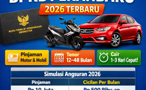 Update Tabel Pinjaman Dana Jaminan BPKB Pekanbaru Hari Ini