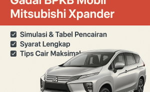 Simulasi Pencairan Cepat Pinjaman Dana dengan Jaminan BPKB Mobil Xpander