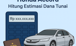 Hitung Dana Tunai Pinjaman Jaminan BPKB Honda Accord dengan Kalkulator Praktis