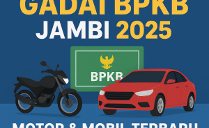 Simulasi Pinjaman Dana Jaminan BPKB Motor dan Mobil di Jambi