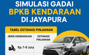 Hitung Simulasi Pinjaman Dana Jaminan BPKB Jayapura Agar Pengajuan Lebih Tepat