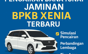 Hitung Pencairan Pinjaman Dana Tunai Jaminan BPKB Mobil Xenia Secara Online