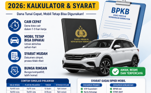 Kalkulator Simulasi Pinjaman Dana Jaminan BPKB Mobil 2026 Terbaru