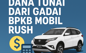 Hitung Pencairan Pinjaman Dana Jaminan BPKB Mobil Rush, Proses Cepat & Mudah