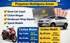 Tabel Pinjaman Dana Jaminan BPKB Pamulang Terbaru 2026