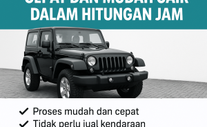 Cara Pinjaman Dana Jaminan BPKB Mobil Jeep Cepat Tanpa Syarat Rumit