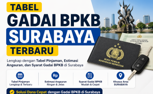 Cek Tabel Simulasi Pinjaman Dana Jaminan BPKB Surabaya Terbaru