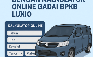 Hitung Estimasi Pinjaman Dana Jaminan BPKB Luxio dengan Kalkulator Online
