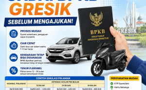 Simulasi Kredit Pinjaman Dana Jaminan BPKB Gresik Bunga Ringan